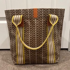 Orla Kiely LARGE tote BRAND NEW VINYL